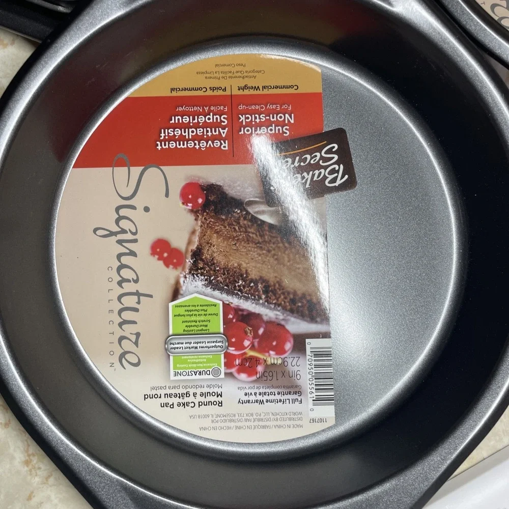 Large set of versatile Baking‎ pans, forms, non-stick, most NEW with tags